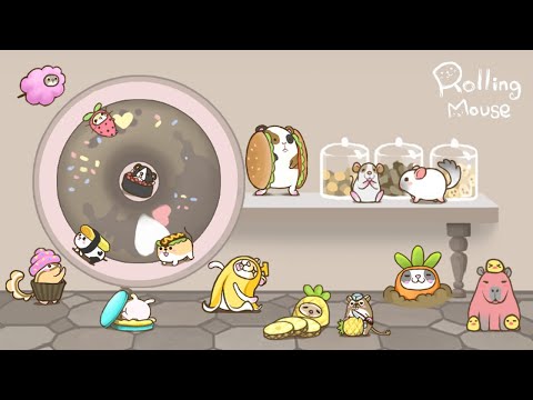 Rolling Mouse -Hamster Clicker Video