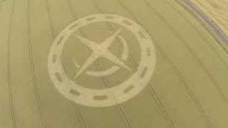 Crop Circle 2015 Winterbourne Stoke Down Near Stonehenge, Wiltshire