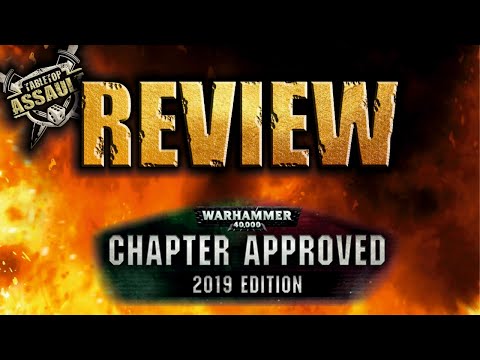 Chapter Approved 2019 & Munitorum Field Manual - Review