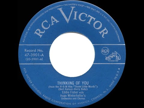 1950 HITS ARCHIVE: Thinking Of You - Eddie Fisher