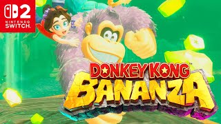 Exclusive Donkey Kong Bananza Co-op Gameplay - Nintendo Switch 2 (Hands-On Direct Feed)