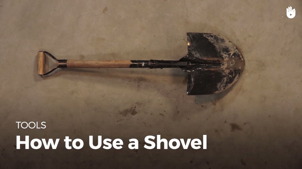 How to Use a Shovel How to Be a Mason Sikana