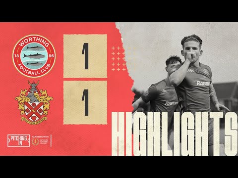 Worthing 1 Hornchurch 1 | Highlights | Isthmian League Premier Division
