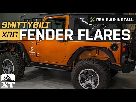 Jeep Wrangler Smittybilt XRC Fender Flares (2007-2016 JK) Review & Install