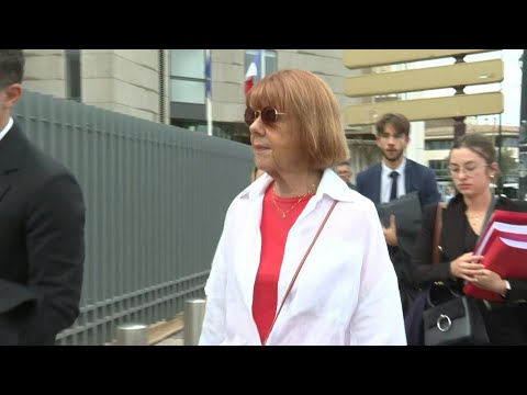 Mazan rape case: Gisele P., arrives in court to give her testimony | AFP