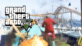 ROLLER COASTER OF DEATH - GTA 5 Gameplay