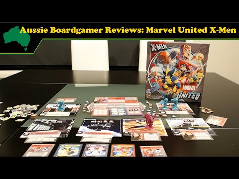 Aussie Boardgamer Reviews: Marvel United X-Men