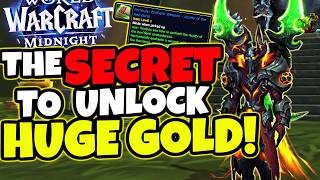 Doing THIS Will Make You MUCH MORE GOLD From Your Crafting | Midnight Professions & Goldmaking