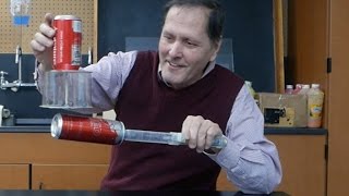 Supercharging the Fun Fly Stick - Van Der Graaf Generator // Homemade Science with Bruce Yeany