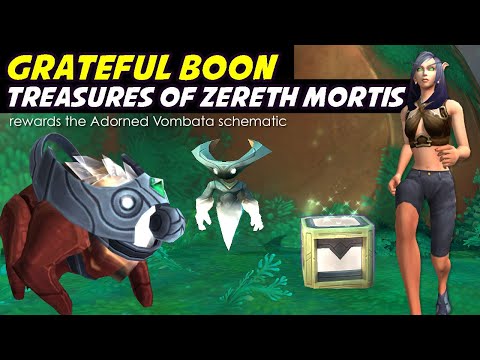 Grateful Boon - Treasures of Zereth Mortis (Adorned Vombata)