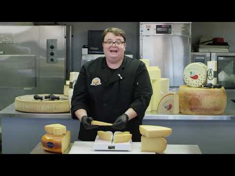 9 Ways to Cut the Cheese: PIE CUT: Gouda