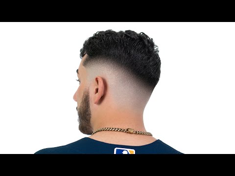 SUPER BLURRY MID FADE COMBOVER HAIRCUT TUTORIAL!