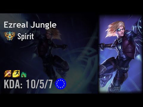 Ezreal Jungle vs Graves - Spirit - EUW Challenger Patch 6.16