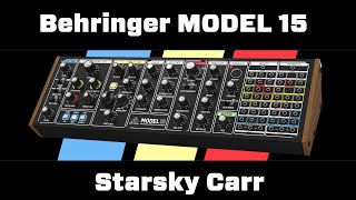 Video thumbnail for Behringer Model 15 First Look by Starsky Carr