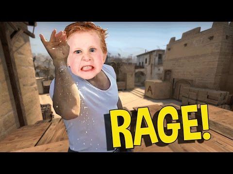 CS:GO SILVER FUNNY MOMENTS - SALTIEST CSGO KID EVER, DUMB NINJA DEFUSE (FUNNY MOMENTS)