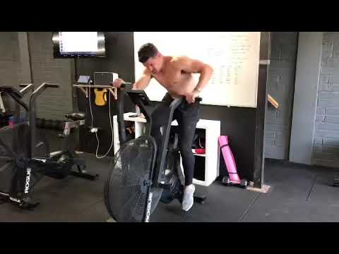 Rogue Echo Bike 30 calorie for time 22s