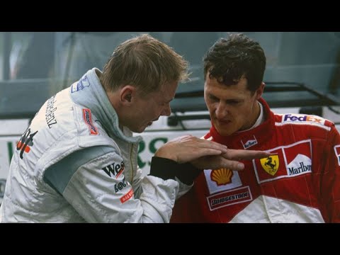 Be Like Mika Hakkinen 💯 When his F1 rival Schumacher needed it, he called for a break. Human first.