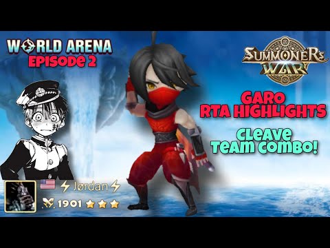 Garo RTA Highlights Team Combo Ep. 2 - Summoners War