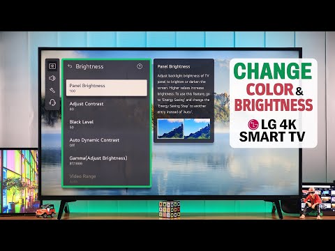 LG Smart TV: How To Change Color! [Brightness, Contrast, Sharpness etc.]