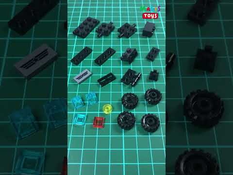 Lele irmão 8732-7 Merakit mainan mobil não oficial lego polícia S.W.A.T #shorts #lego