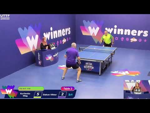 WINners CUP table 2  12.10  Kurilenko Oleg - Ziakun Viktor 17:30