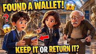 THE LOST WALLET 😞😭 | Learn English Through Story | Slow English