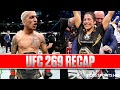 Charles Oliveira Submits Dustin Poirier, Julianna Peña Stuns Amanda Nunes | UFC 269 Recap