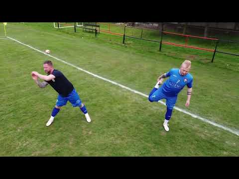 FK Kapušany rozcvička pred zápasom