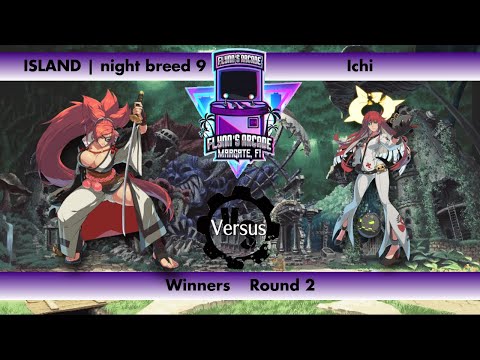 Flynn's Arcade 078 Winners Round 2 - ISLAND | night breed 9 (Baiken) VS Ichi (Jack-O) Guilty Gear