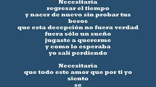 Lucero   Necesitaría