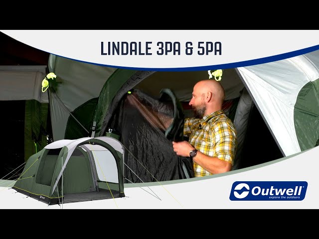 Vidéo teaser pour Outwell Lindale 3PA and Lindale 5PA / Inflatable Tent (2021) | Innovative Family Camping