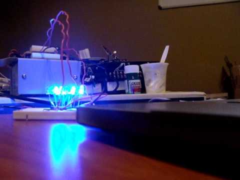 Arduino + 74HC595 Shift Register counting in binary