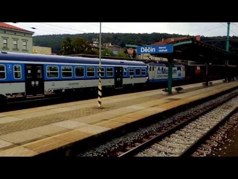 Příjezd zpožděného Os 6960 s "novými" vozy