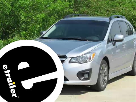 etrailer | 2012 Subaru Impreza Curt Trailer Hitch Receiver: Complete Installation