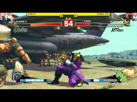Ultra Street Fighter 4 | PI Foomy (Gouken) vs Scumbag Zapp (Bison) | First To 3