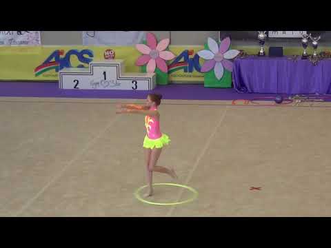 Maria Cavalli cerchio - Nazionali AICS Lucca 2018