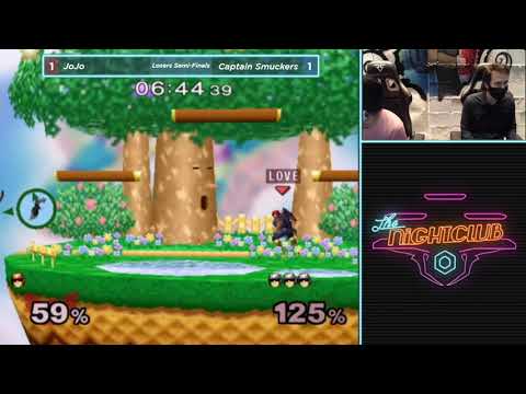 The Nightclub S2E1: JoJo (Neutral) vs Captain Smuckers (Black) - Losers Semis SSBM