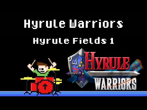 Hyrule Warriors - Hyrule Field 1 (Drum Cover) -- The8BitDrummer
