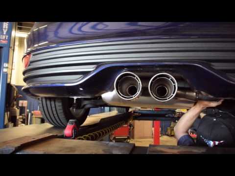 Ford Performance Exhaust Install 2016 Ford Focus ST