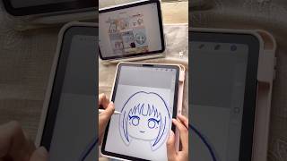 ぬここさんのイラストを見て練習中 #イラスト #イラスト練習