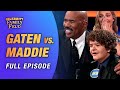 Gaten Matarazzo Vs Maddie Ziegler Full Episode Celebrity Family Feud