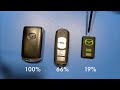 Mazda keyfob teardown and rebuild