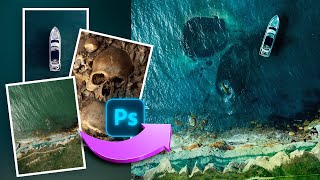 How to Use Blend If Creatively in Photoshop tutorial #Nucly