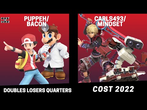 COST 2022 Doubles Losers Quarters - Puppeh/Bacon vs Carls493/Mindset - SSBU