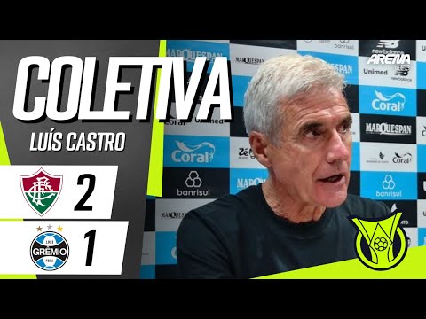 COLETIVA LUÍS CASTRO | AO VIVO | Fluminense x Grêmio - Brasileirão 2026
