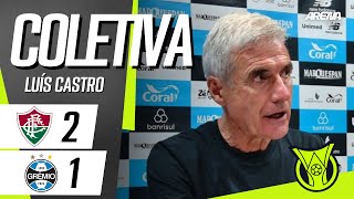 COLETIVA LUÍS CASTRO | AO VIVO | Fluminense x Grêmio - Brasileirão 2026