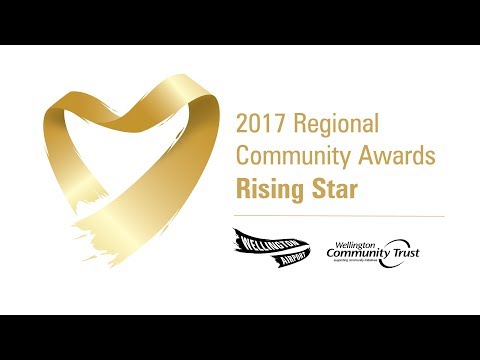 2017 Wellington Airport Community Awards - Rising Star regional finalists