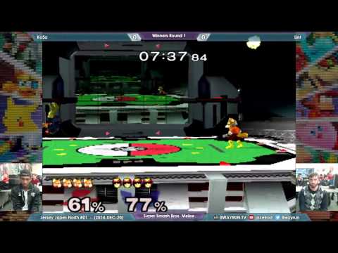 Jersey Japes North #01   SSBM W1   Ko$a VS Lint