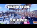 THE BIGGEST ONLINE RAID IN RUST HISTORY | +3000 ROCKETS |  RUSTORIA EU LONG