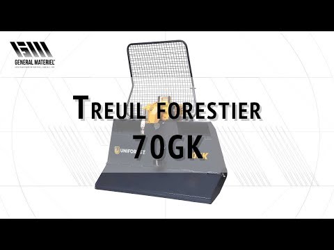 Treuil forestier 70 GK Uniforest - 6.8 tonnes de traction constante pour débardage intense_4